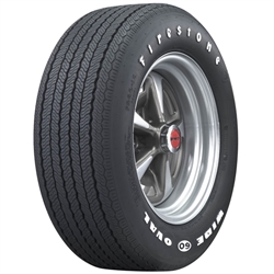 Firestone Wide Oval RADIAL with Raise White Letters, FR60-15