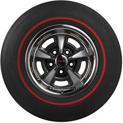 F70-14 Firestone Wide Oval Redline Tire