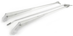 1968 - 1972 Chevelle BRUSHED Finish Windshield Wiper Arms, Concealed