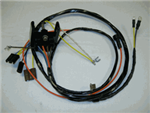 1969 Nova Engine Wiring Harness, V8 BB with Warning Lights