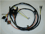 1969 Nova Engine Harness, V8, Small Block, With Warning Lights And Carb. Idle Stop Solenoid