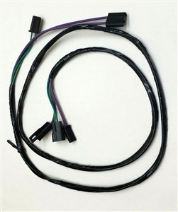 1966 Chevelle Automatic Transmission Console Extension Wiring Harness, From Dash Wire Towards Console