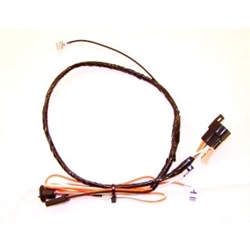 1966 Chevelle Manual Transmission Main Console Wiring Harness, Used With Console Extension Wire