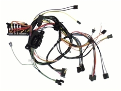 1972 Chevelle Dash Harness, With Standard Sweep Dash And Seat Belt Warning