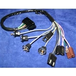 1968 - 1972 Nova Console Gauge Wiring Harness for Factory Console Gauges