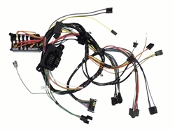 1971 Nova Dash Wiring Harness, Console Shift Automatic Transmission with Console Gauges