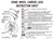 1968 - 1972 Chevelle and Nova Spare Wheel Carrier Lock Instruction Information Decal