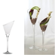 The Gala Vase is an elegant Glass vase accessory available in two sizes