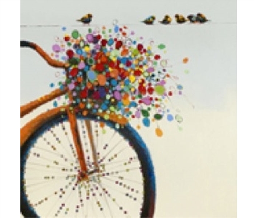 Bicycle 27.5" x 27.5" artwork available at MH2G