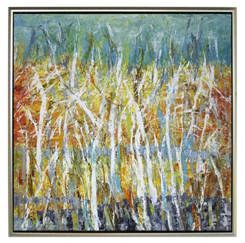 Everglade ll  Modern Art  with Silver Floating Frame available at Modern Home 2 Go