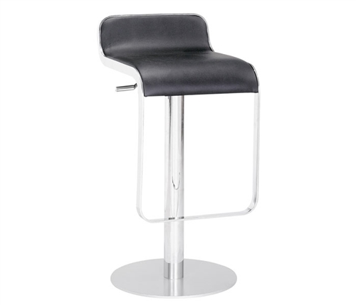 Equino Modern Barstool in Black