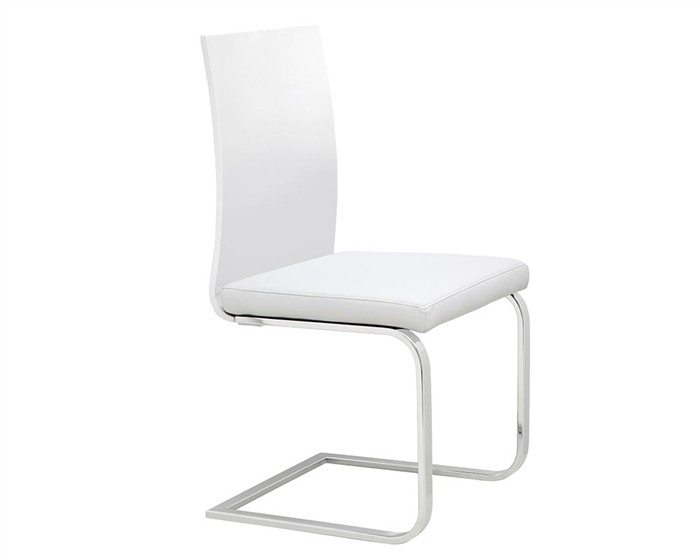 Forano Modern Dining Chair in White