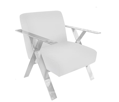 Allure Modern Chair in White