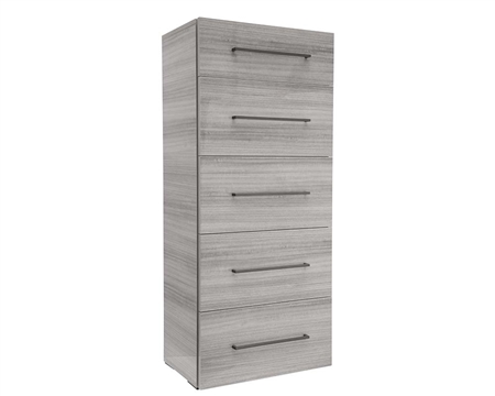 Mia Modern Italian Tall Chest White