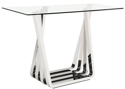 Sorrento Stainless Steel Console Table