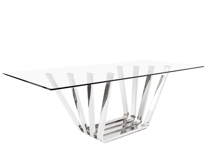 Sorrento Stainless Steel Dining Table