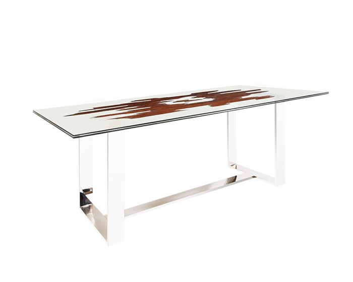 Ebony Rectangular Modern Dining Table