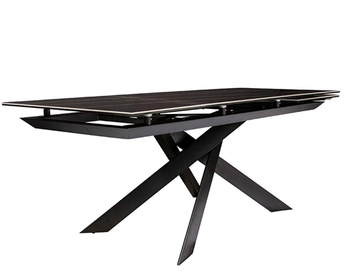 Forenza Modern Dining Table  Sahara Noir Ceramic Top