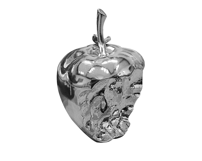 Modern Silver Prosperity Apple