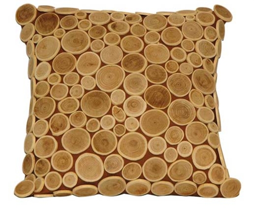 Wood Branch Decorative Modern Pillow