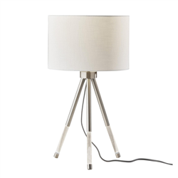 Della Modern Table Lamp. Combining two lighting options into one lamp, the Della Nightlight Table Lamp is the perfect solution for the bedroom or living room.