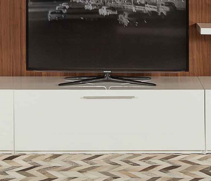 Beautiful large TV unit wengue panel