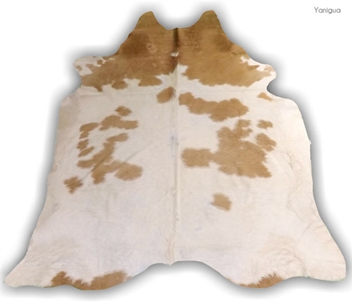 Yanigua Natural hide Modern Rug Large Brown & White - Unavailable