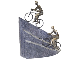 Bike Riders Modern Bronze Accessory