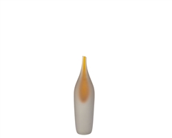 Glass twenty four inch Long Neck Glass Decor, Honey