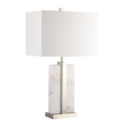 Collin Marble Table Lamp 25"