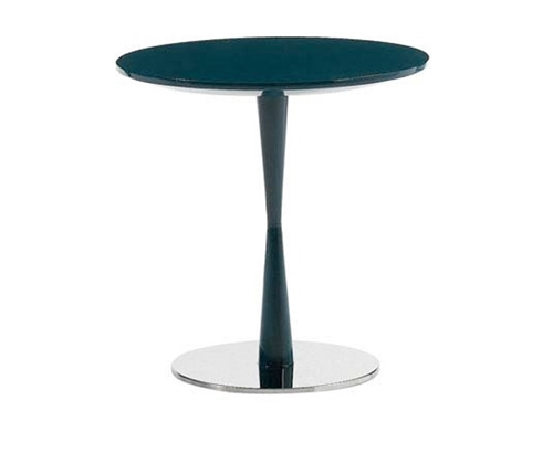 Piro Modern Side Table in Black Floor Sample