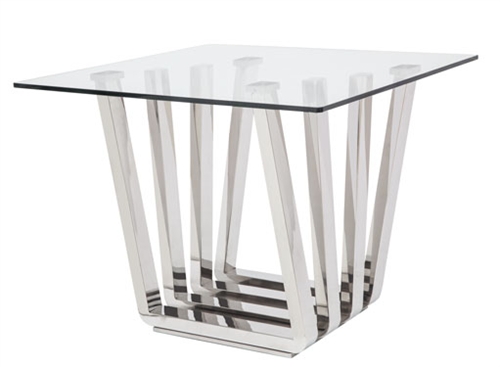 Sorrento Stainless Steel Side Table