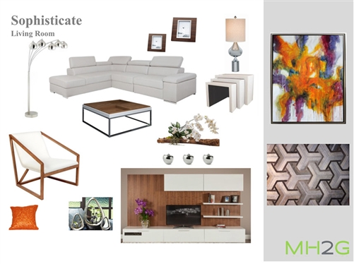 Sensational Sophisticate complete Living Room Package
