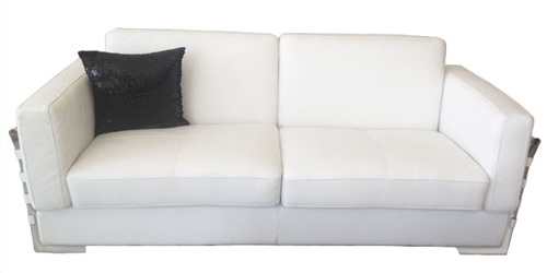 Stylish Sofa Set in White