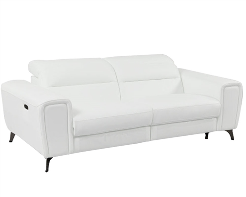 Catana v Leather Sofa with Adjustable Headrest