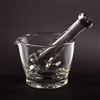 Health Care Logistics 3075 Flint Glass Mortar and Pestle Set