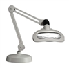 LS&S 18947 Luxo 2.25X Wave+LED Magnifier 30" Arm with Weighted Base