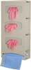 Medline Single Liner Plastic Dispensers For Triple Rolls Quartz-1 Each