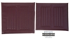 Medline WCA806920RBYS 18" Wheelchair Upholstery Set -Ruby