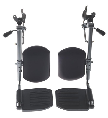 Pair of Wheelchair Elevating Legrests-Gray product code WCA806985E