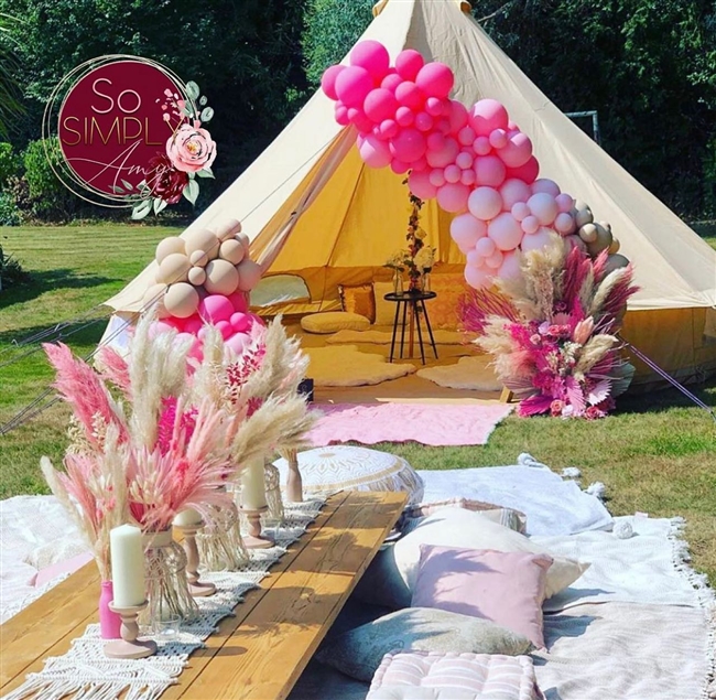 Boutique Glamping Tent