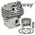 GX Cylinder Kit 44mm for Stihl MS260 Replaces 1121-020-1203