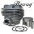 GX Cylinder Kit 49mm for Stihl TS400 Replaces 4223-020-1200