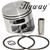 Pop-Up Piston Kit Kit 44.7mm for Stihl MS261, MS271 Replaces 1141-030-2012