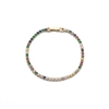 Multi Colour Cubic Zirconia Bracelet