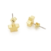Gold Small Star Earrings