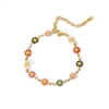 Enamel Daisy Bracelet