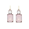 Pink Opal Gem Earrings
