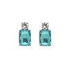 Mini Turquoise Gem Earrings