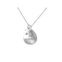 Silver "One in a Million" Necklace